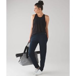 Lululemon Blue "Nocturnal Teal" Fit Physique Pants - Size 6 - Tall Inseam - Rulu